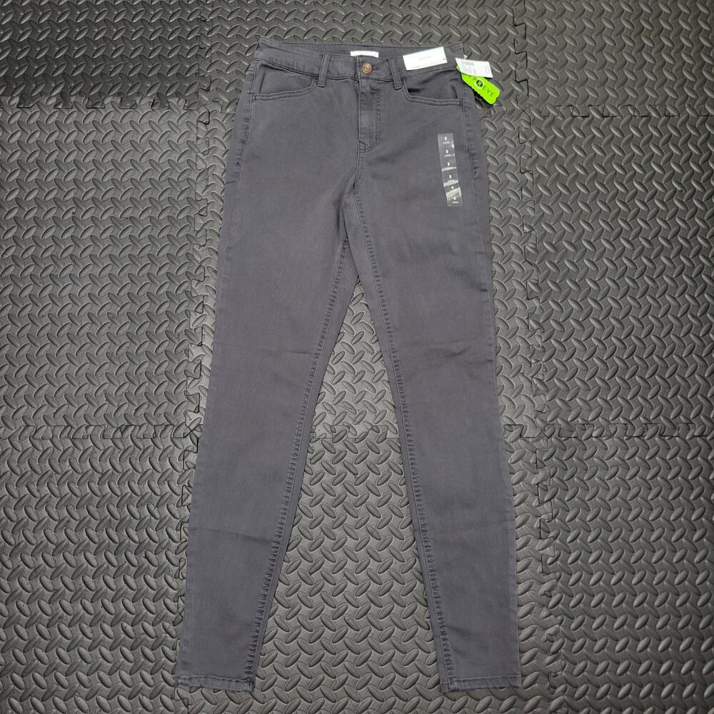 Maurices Jeans Jegging Gray High Rise Ultimate Stretch S Long NWT Capsule New
